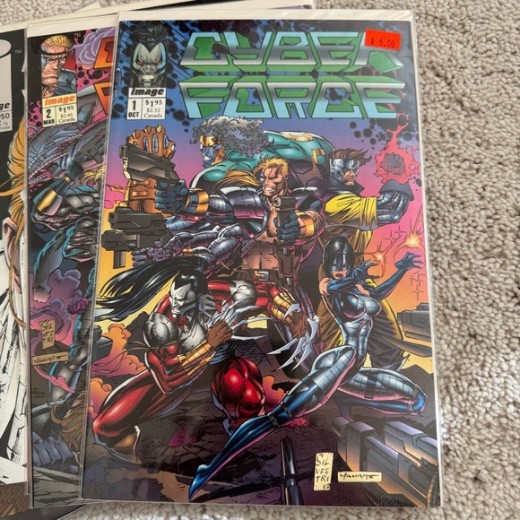 Cyber Force Comic Books Issues #1-7 - Picture 2 of 8